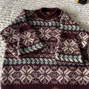 Vintage Alps Wool Fair Isle Sweater